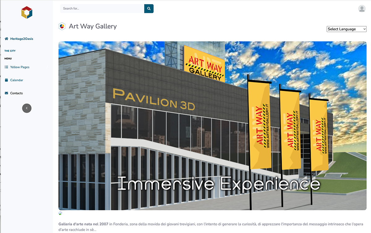 OASIS Launches 3D Virtual Pavilion with NFT Art Certification for ArtWay