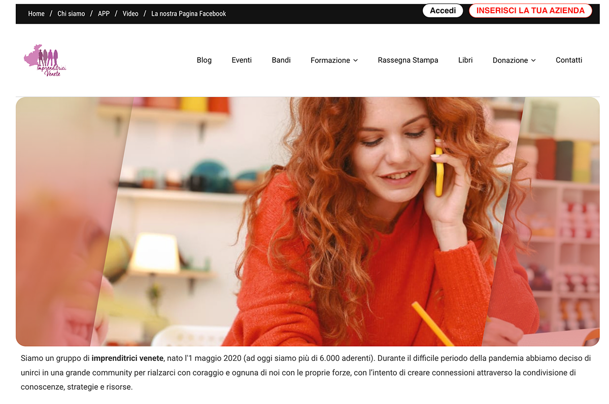 Empowering Women Entrepreneurs in Veneto: The Imprenditrici Venete Platform by OASIS Tech